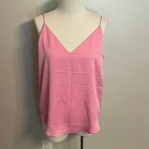 NWT Express Women’s‎ Camisole Tank Top Pink Spaghetti Strap Size Medium